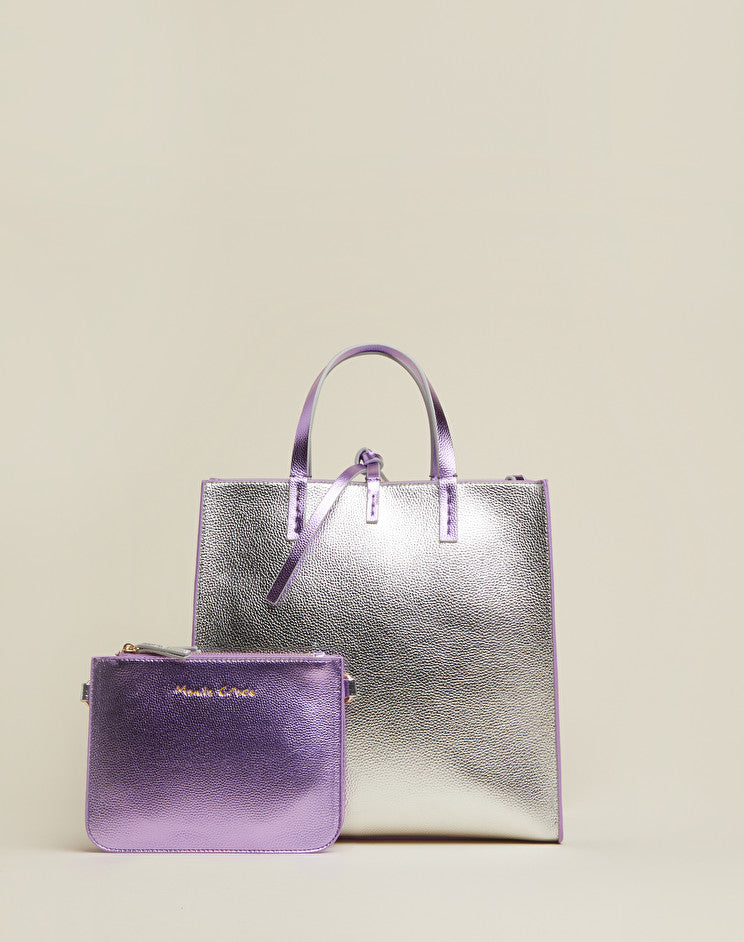 Borsa Felicia Medium Manila Grace / Argento - Ideal Moda