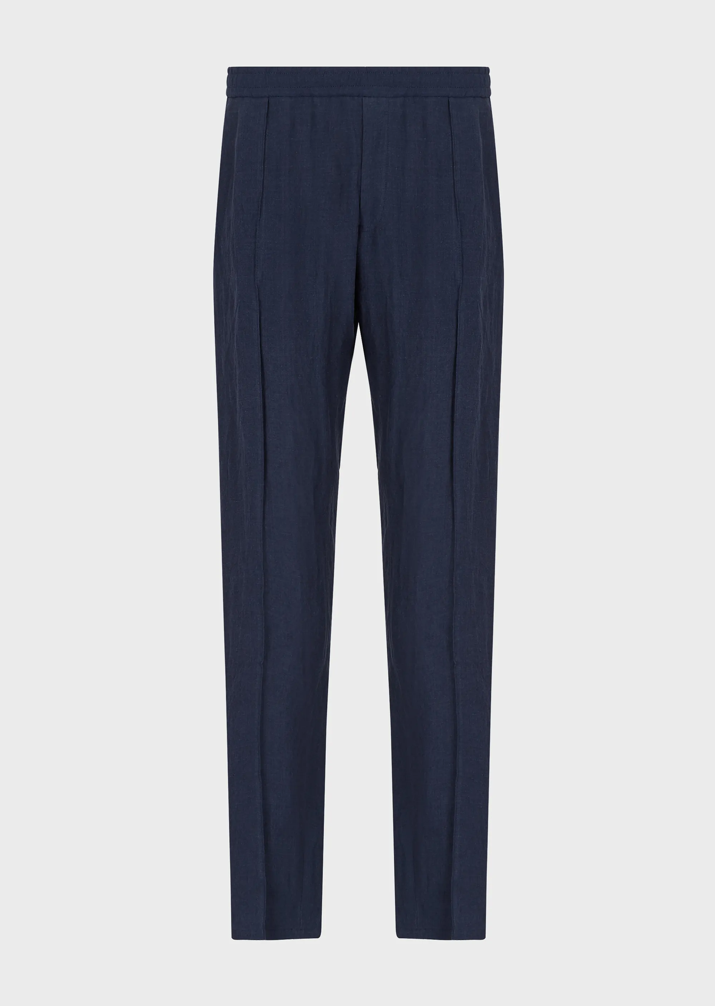 Pantalone Emporio Armani in Lino / Blu - Ideal Moda