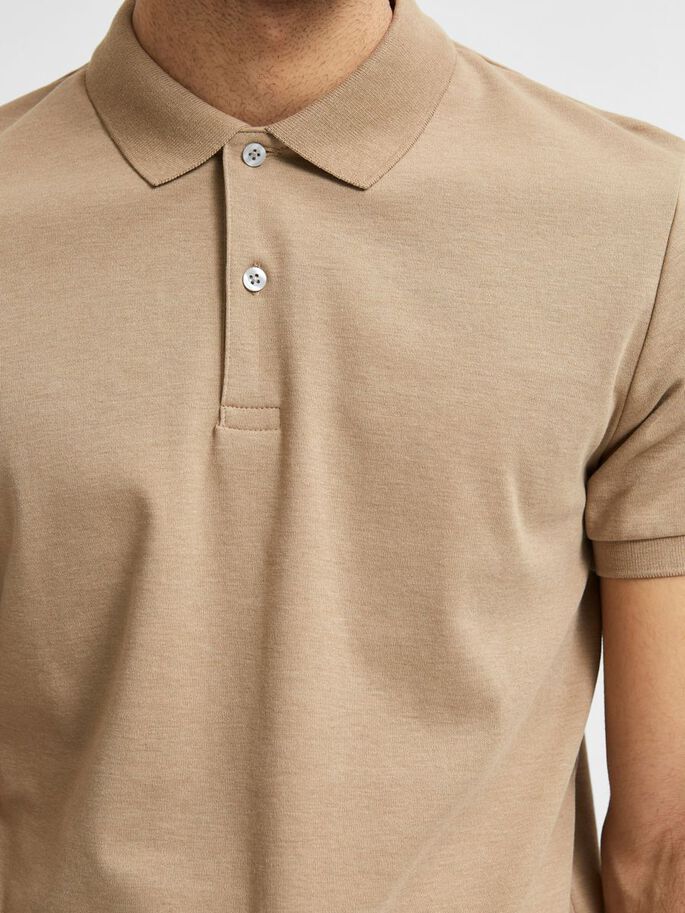 Polo Shirt / Beige - Ideal Moda