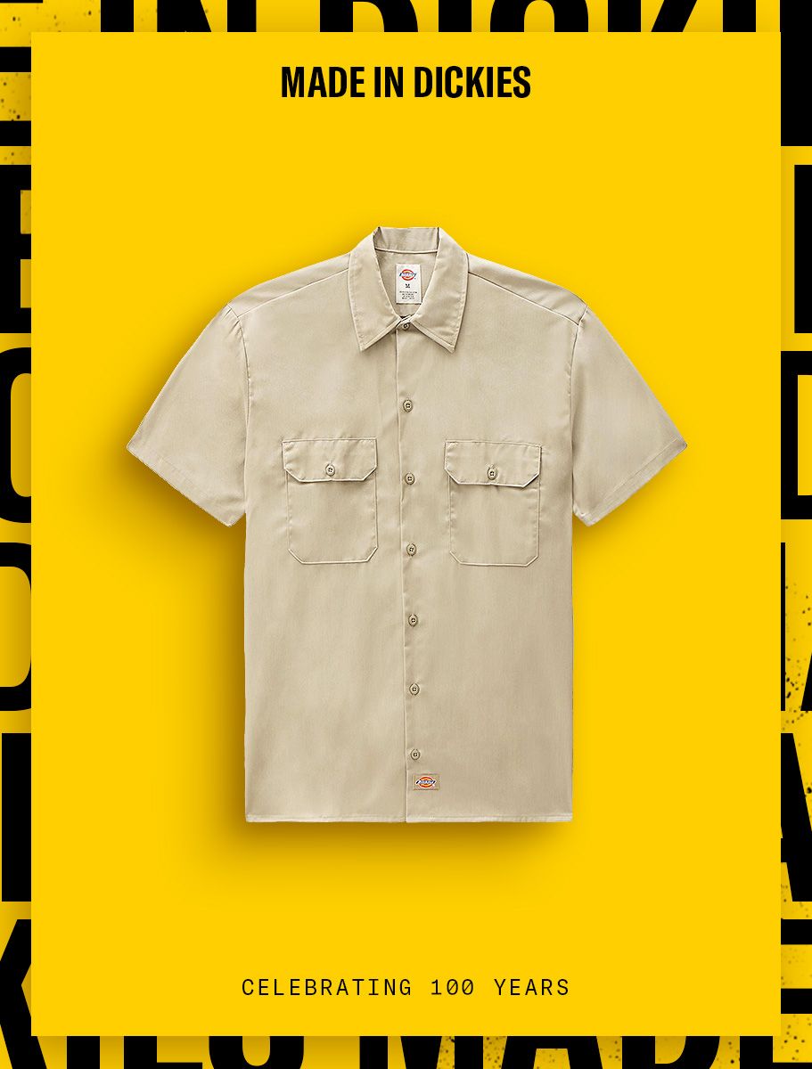 Camicia Work Dickies / Beige - Ideal Moda