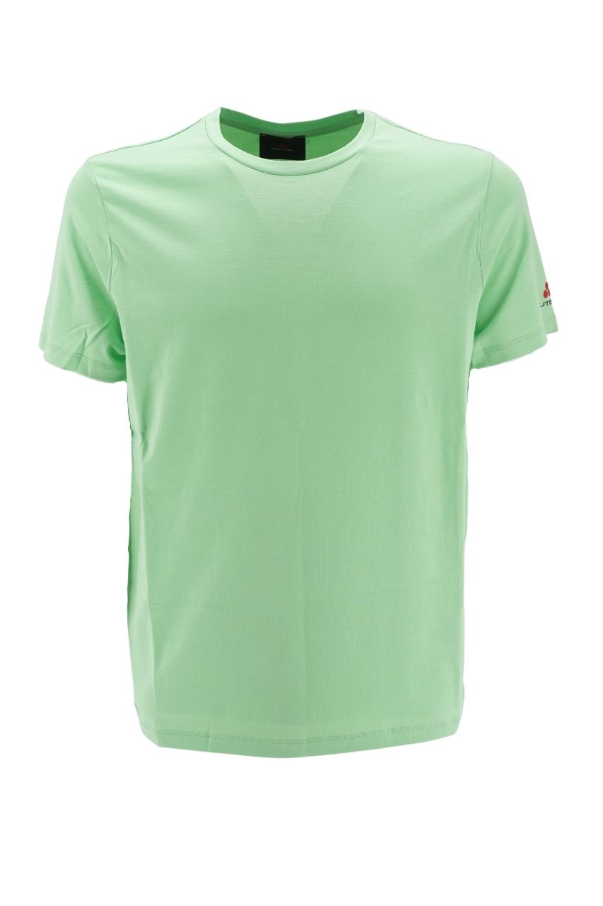 T-Shirt Peuterey con Logo / Verde - Ideal Moda