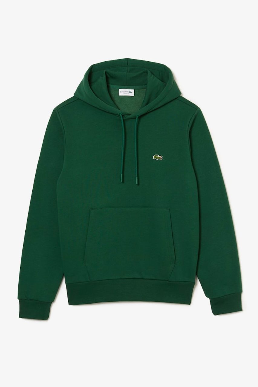 Felpa con Cappuccio Lacoste / Verde - Ideal Moda