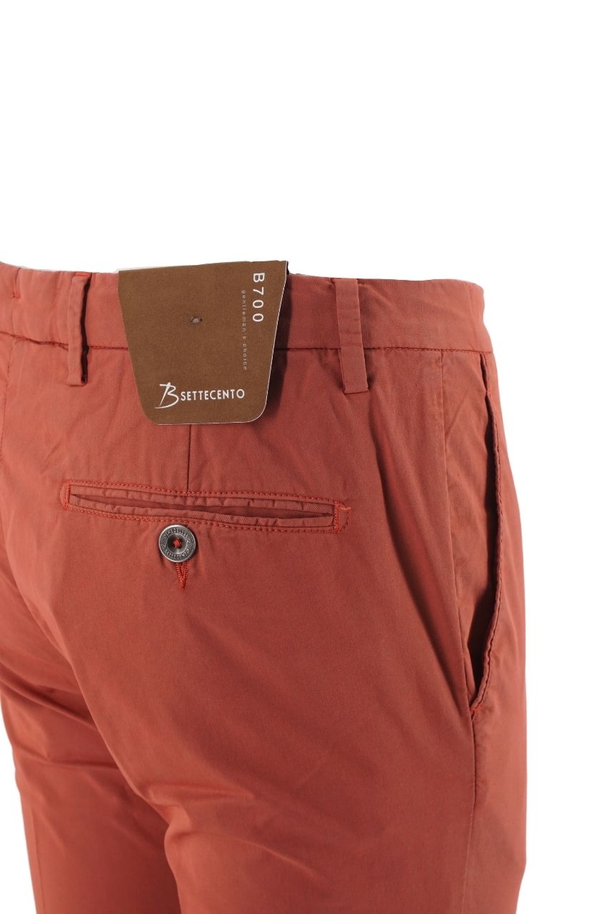 Pantalone Bsettecento in Cotone / Mattone - Ideal Moda