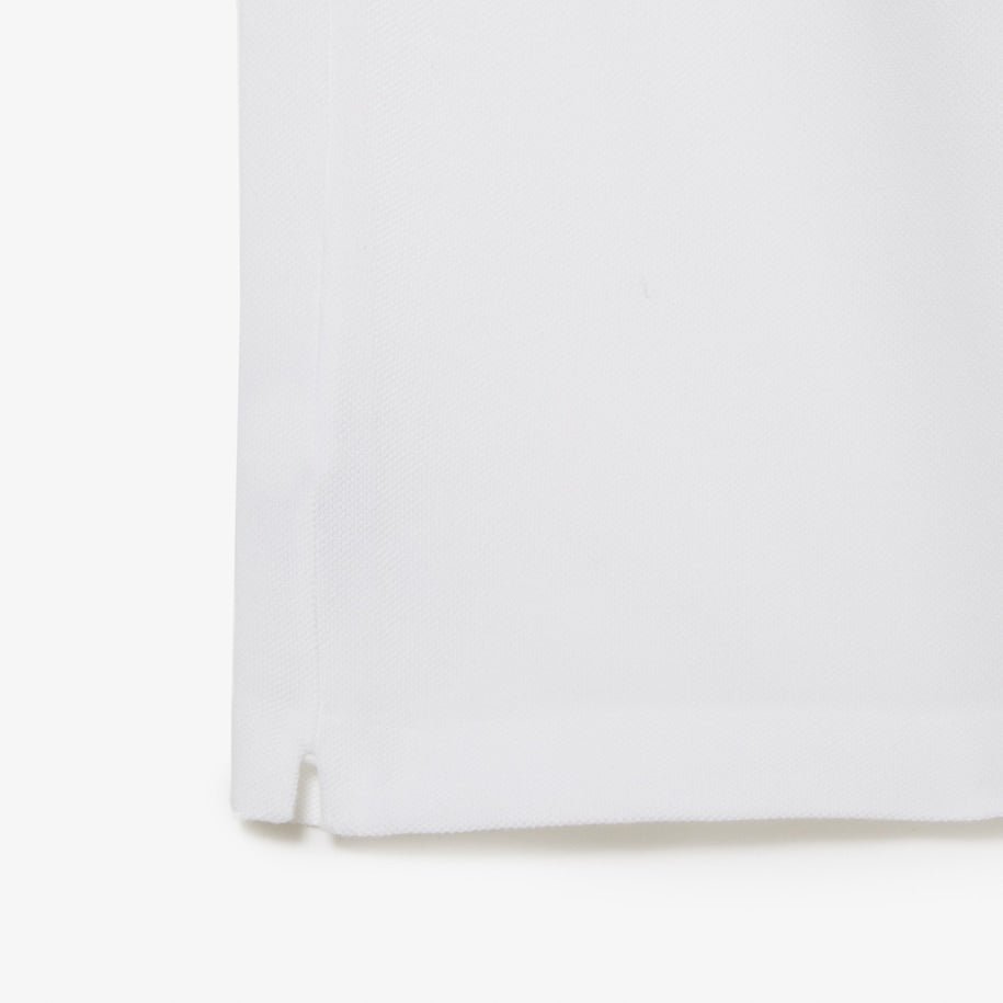 Polo 12.12 con Logo Lacoste / Bianco - Ideal Moda