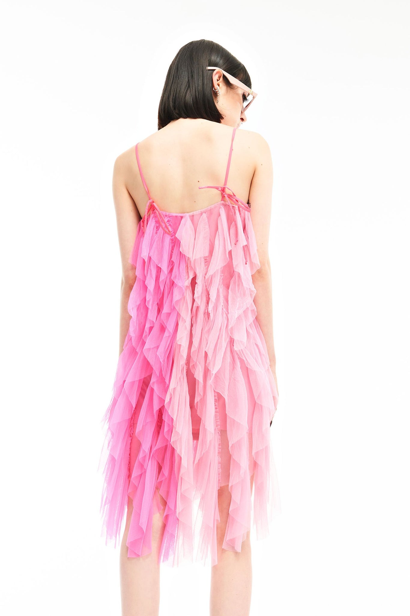 Vestito Tulle Rosa Aniye By Abito Rosa Dress Abito In Tulle Rosa