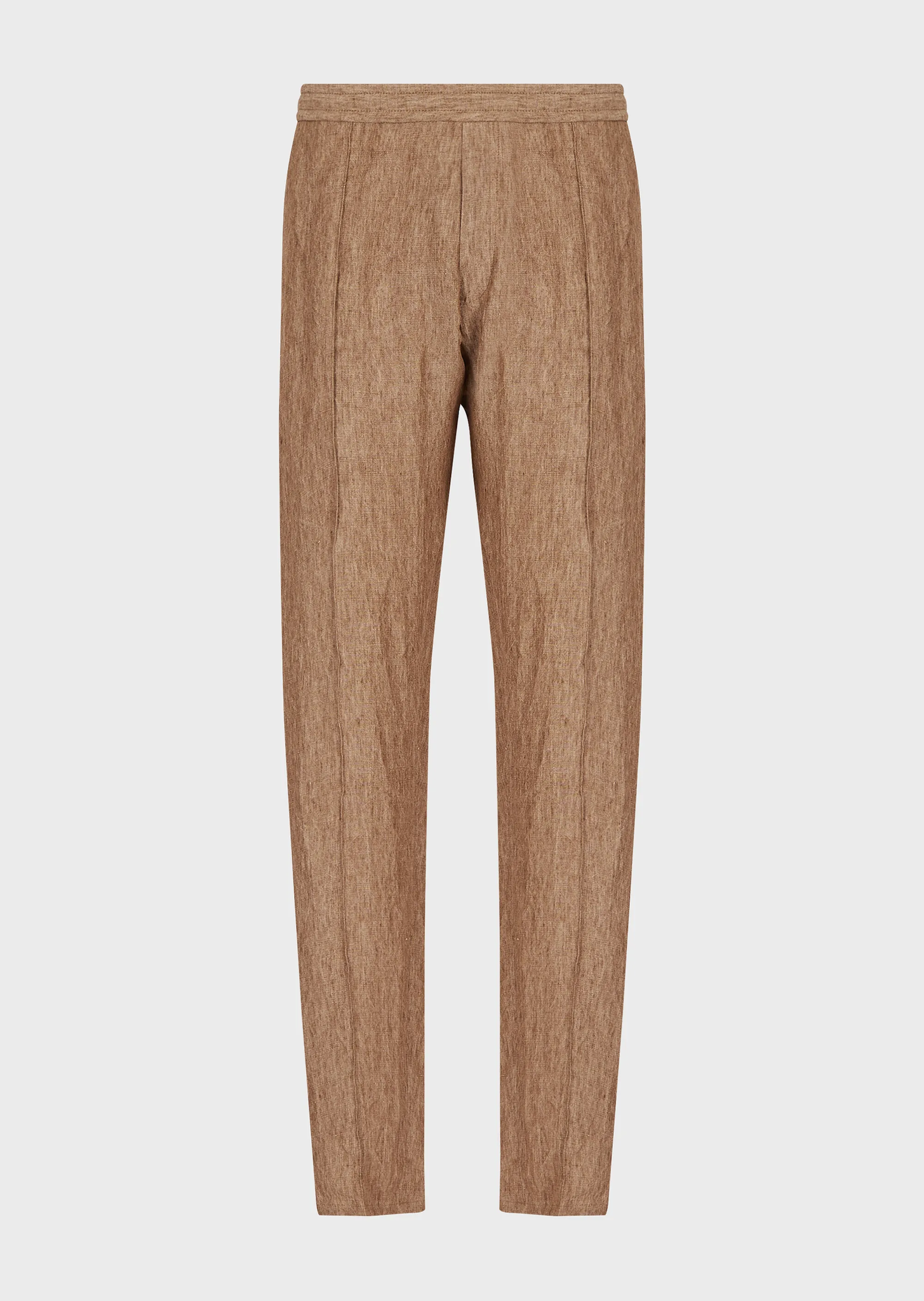 Pantalone Emporio Armani in Lino / Beige - Ideal Moda