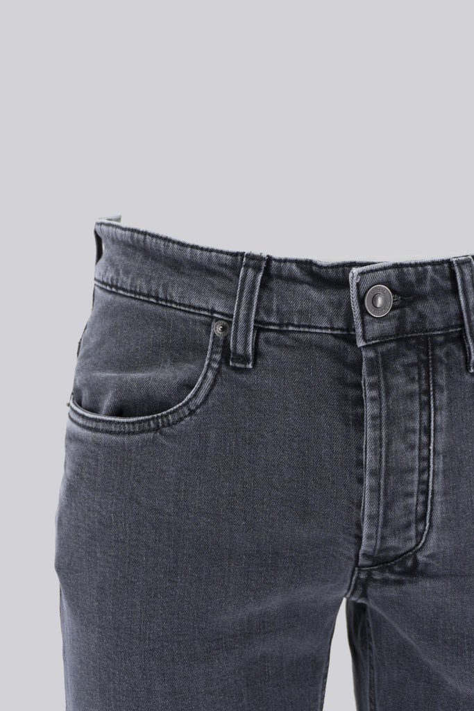 Jeans 5 Tasche / Grigio - Ideal Moda