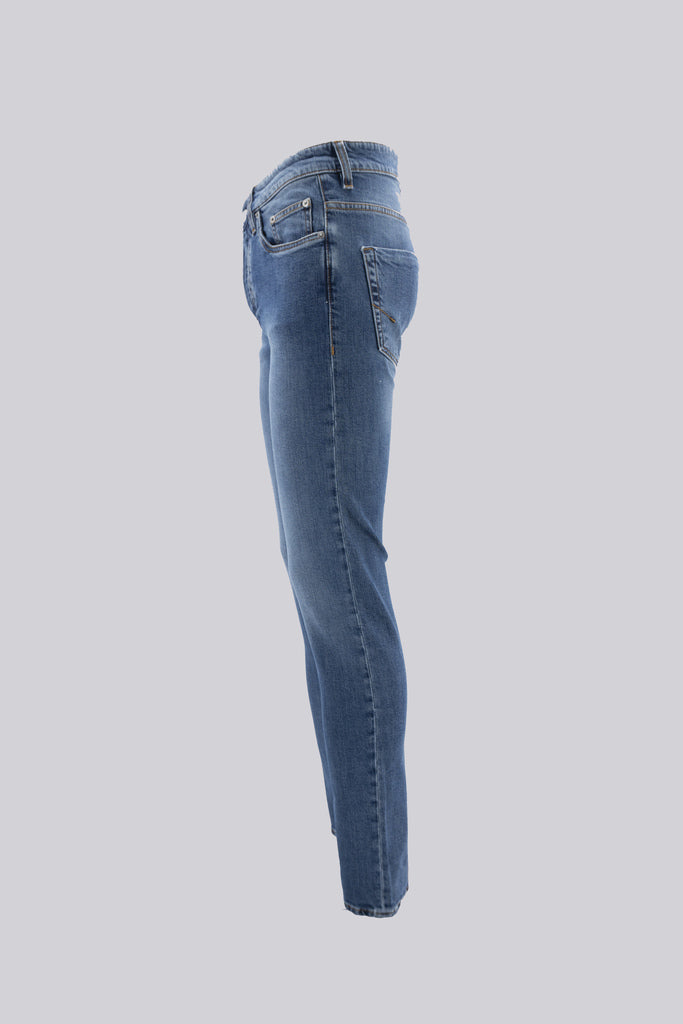 Jeans 5 Tasche Lavaggio Chiaro / Jeans - Ideal Moda