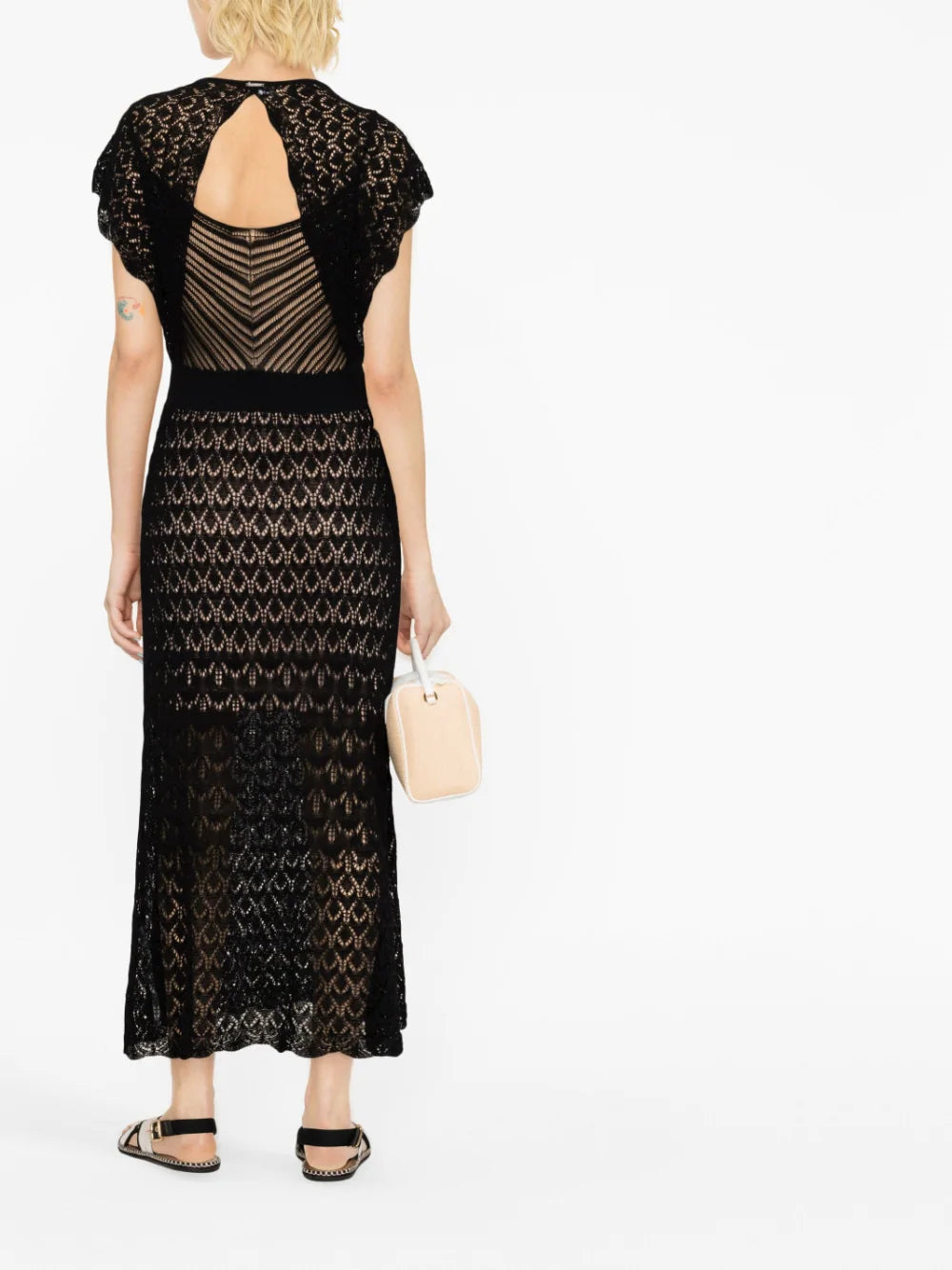 Long Knit Dress Liu Jo / Black