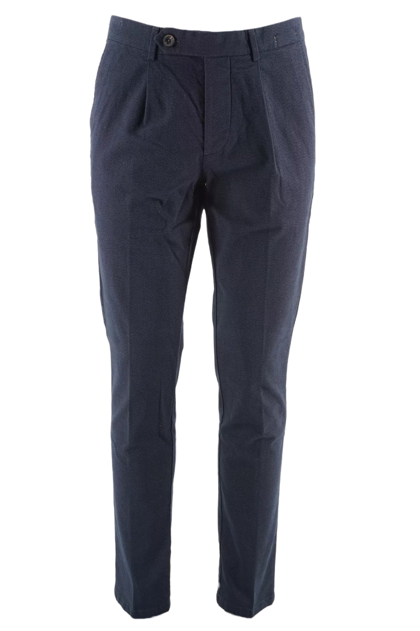 Pantalone con Pence Camouflage / Blu - Ideal Moda