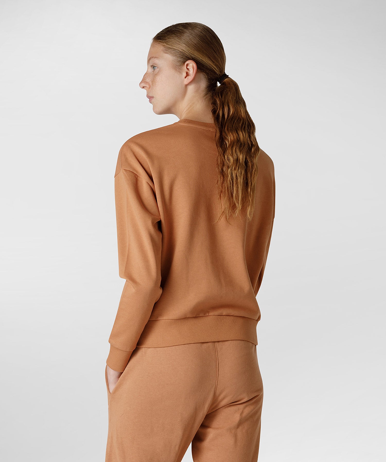 Felpa Peuterey con Scritta / Beige - Ideal Moda