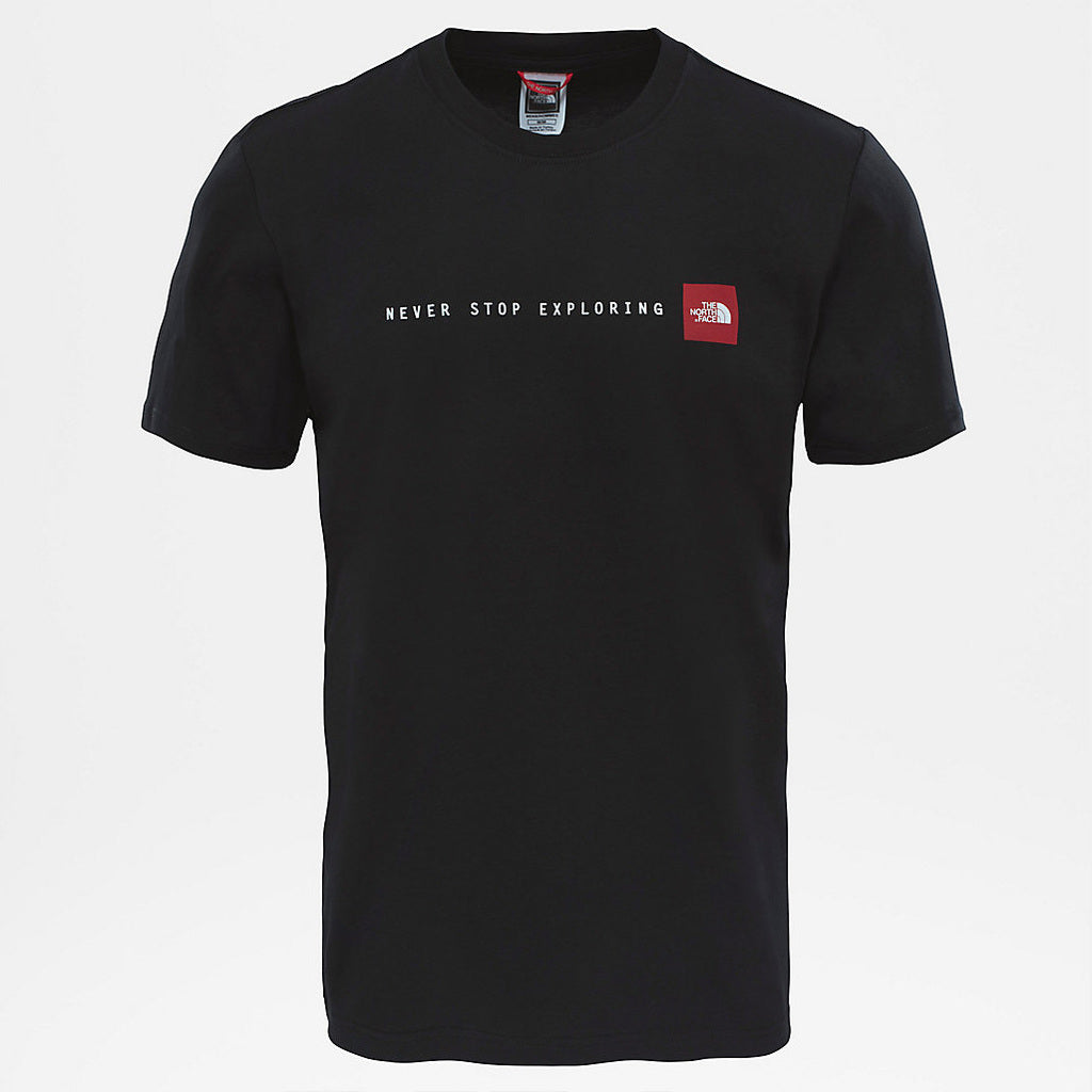 T-Shirt Uomo NSE / Nero - Ideal Moda