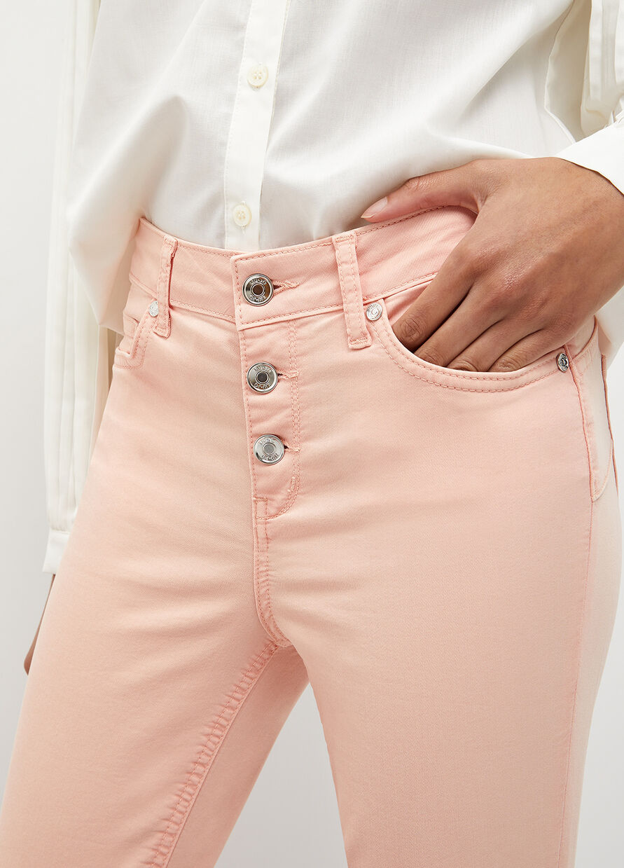 Pantalone Bottom Up Stretch Liu Jo / Rosa - Ideal Moda