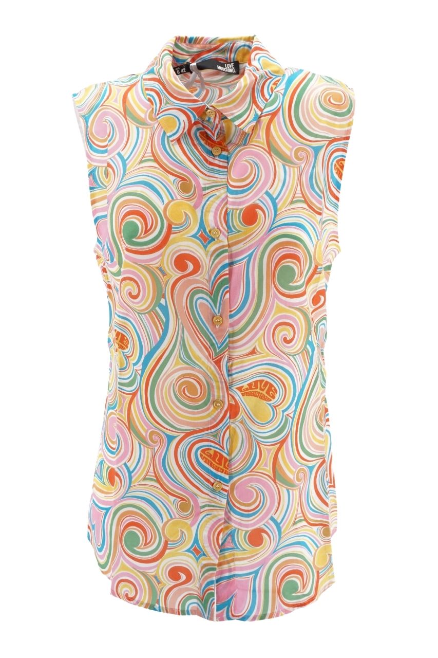 Camicia Love Moschino Multicolor / Multicolor - Ideal Moda