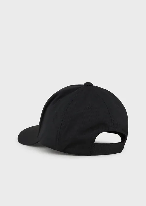 Cappello Emporio Armani con Logo / Nero - Ideal Moda