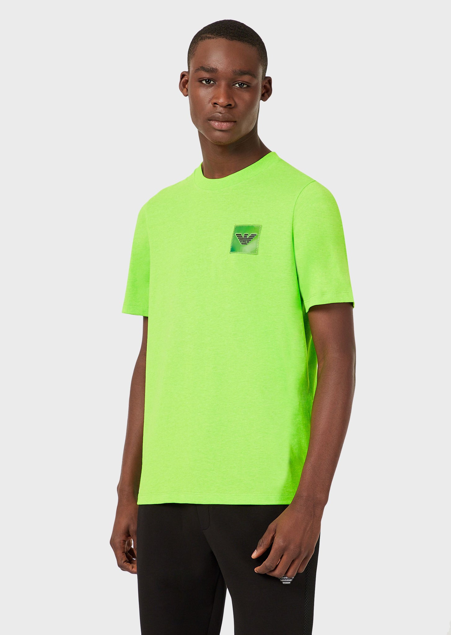 T-Shirt mezza manica / Giallo - Ideal Moda