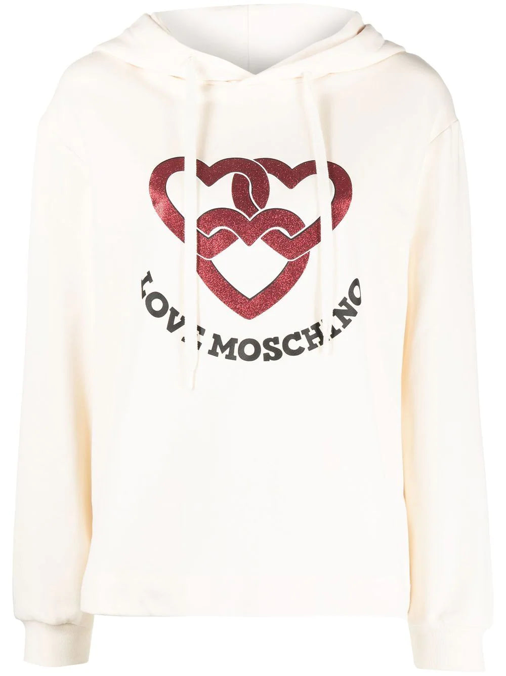 Felpa con Logo Love Moschino / Bianco - Ideal Moda