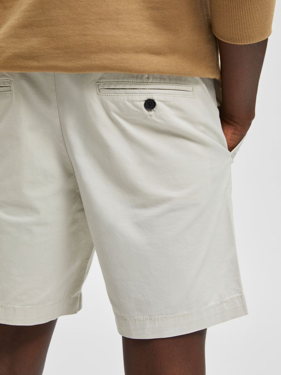 Pantaloncino Selected in Cotone / Bianco - Ideal Moda