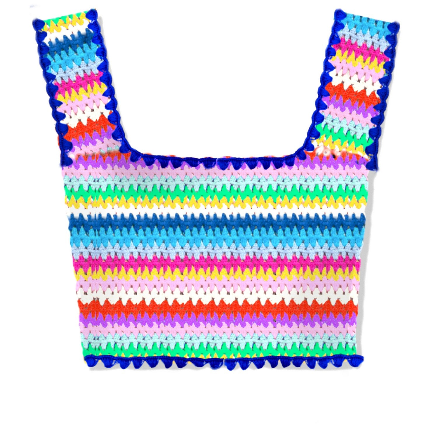 Top in Crochet Mc2 Saint Barth / Multicolor - Ideal Moda
