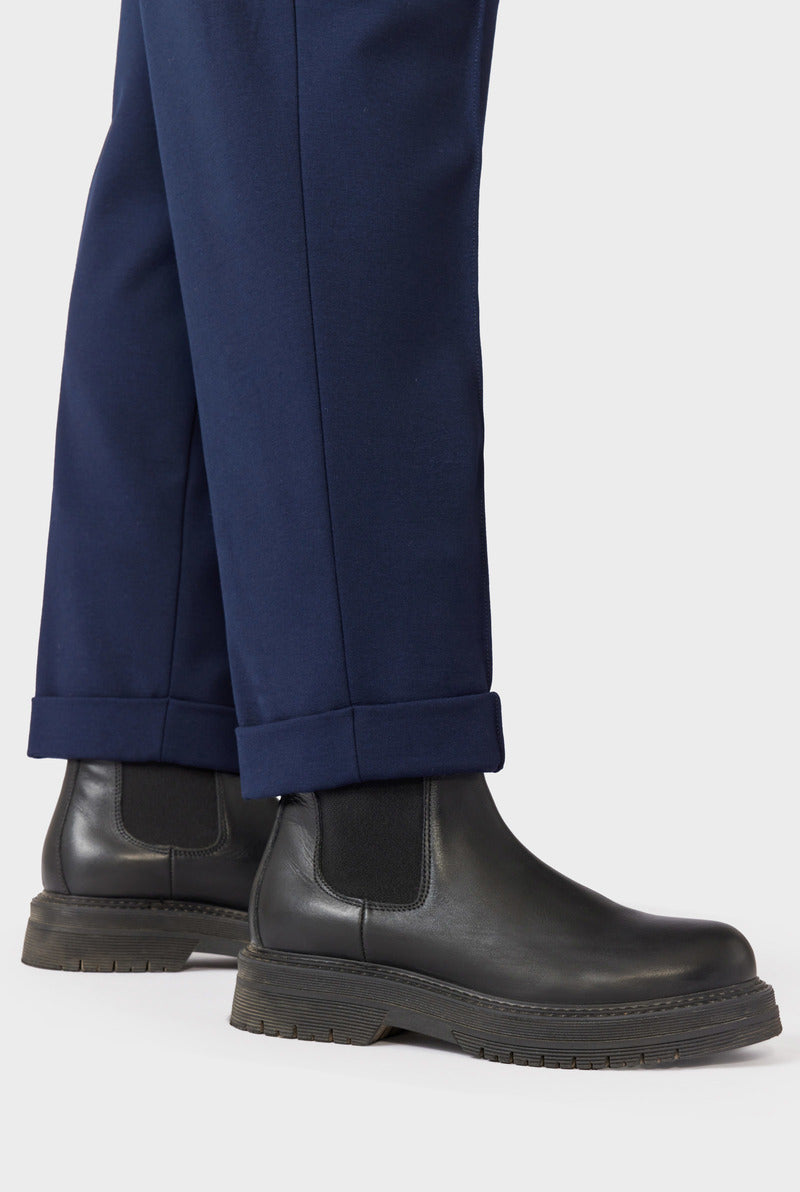 Pantalone Vita Alta Liviana Conti / Blu - Ideal Moda