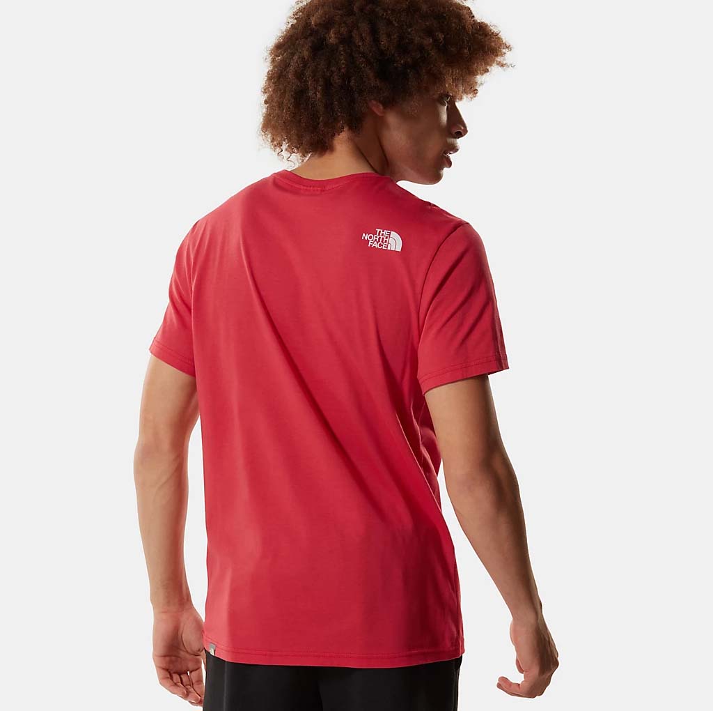 T-Shirt Uomo Simple Dome / Rosso - Ideal Moda