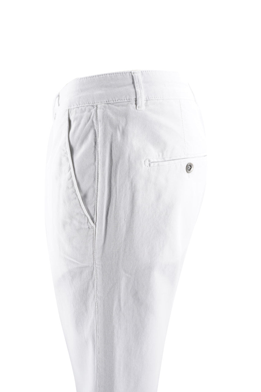 Super Light Slim Pant / Bianco - Ideal Moda