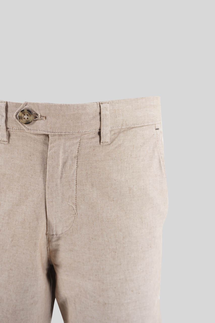 Pantaloncino in Cotone / Beige - Ideal Moda