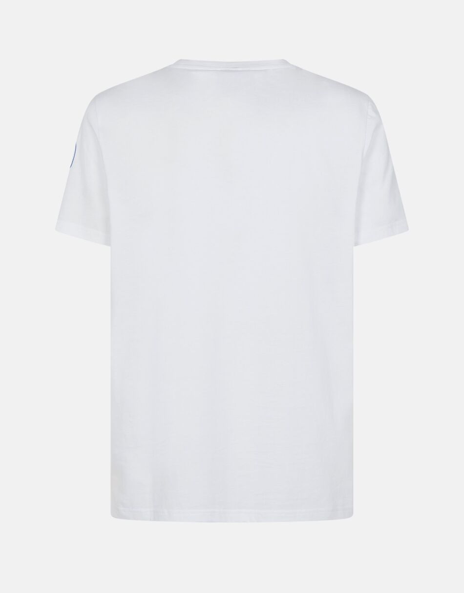 T-shirt girocollo / Bianco - Ideal Moda