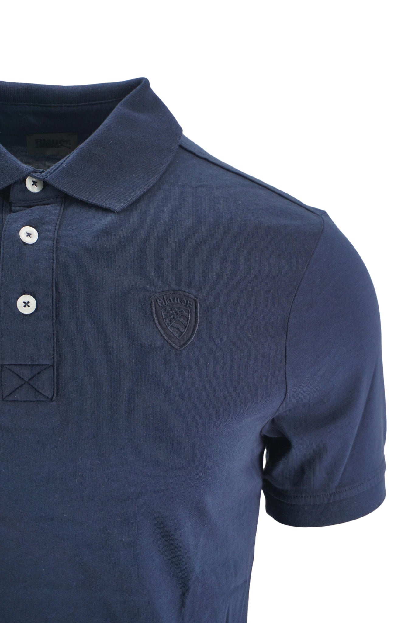 Polo in Jersey di Cotone Blauer / Blu - Ideal Moda