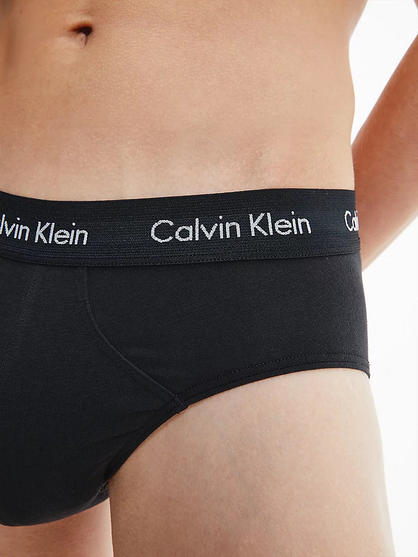 Slip Calvin Klein 3 Pack / Nero - Ideal Moda