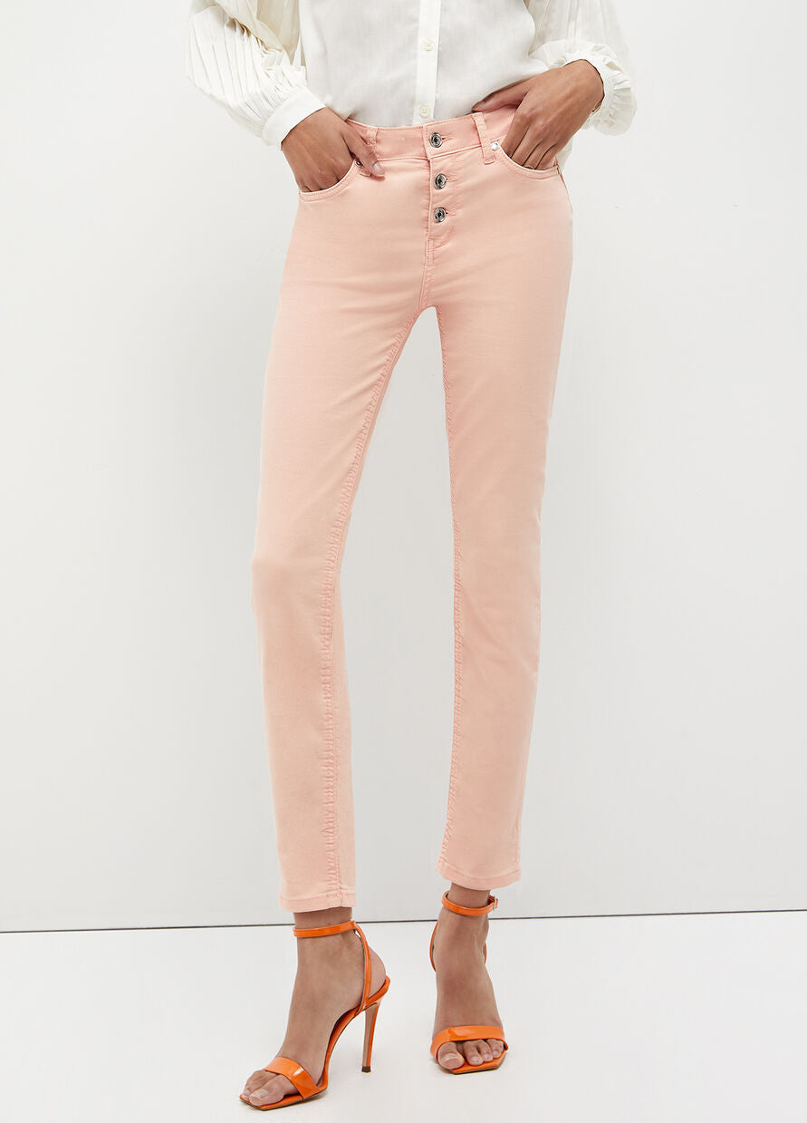 Pantalone Bottom Up Stretch Liu Jo / Rosa - Ideal Moda