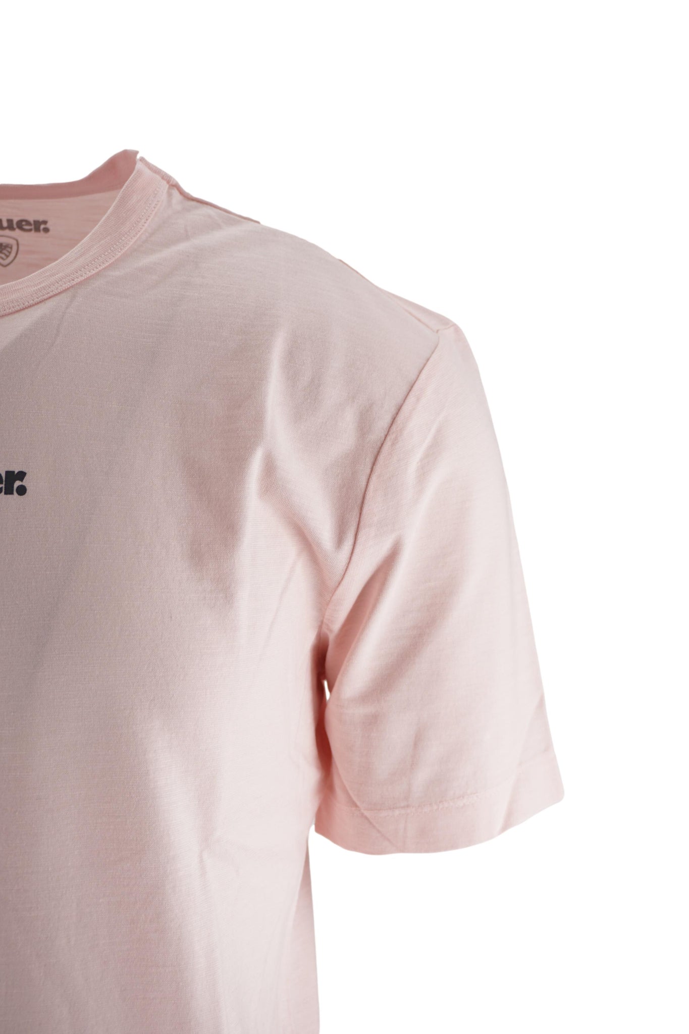 T-Shirt con Stampa Blauer / Rosa - Ideal Moda