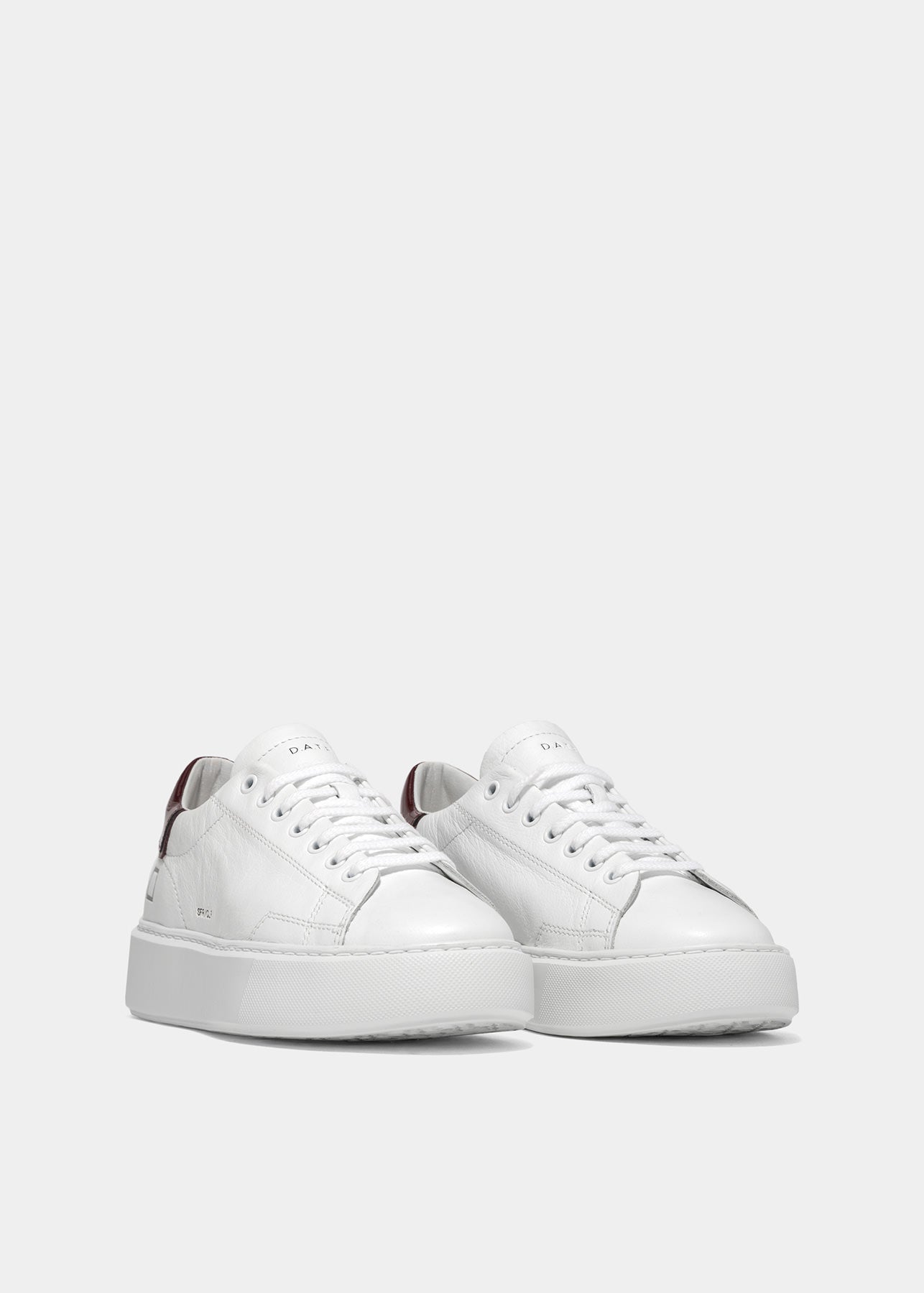 Sneaker DATE Sfera Calf / Bianco - Ideal Moda