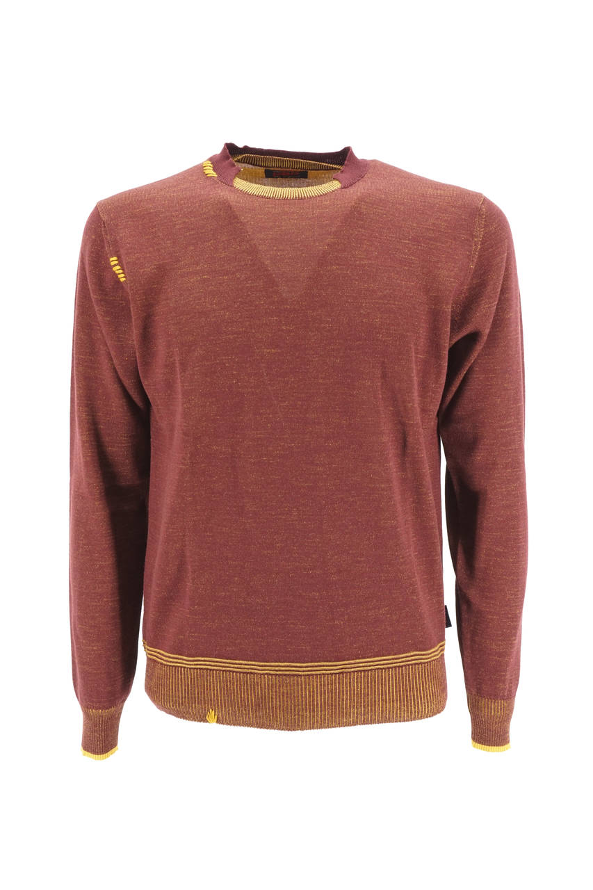 Maglia Bob Girocollo / Bordeaux - Ideal Moda