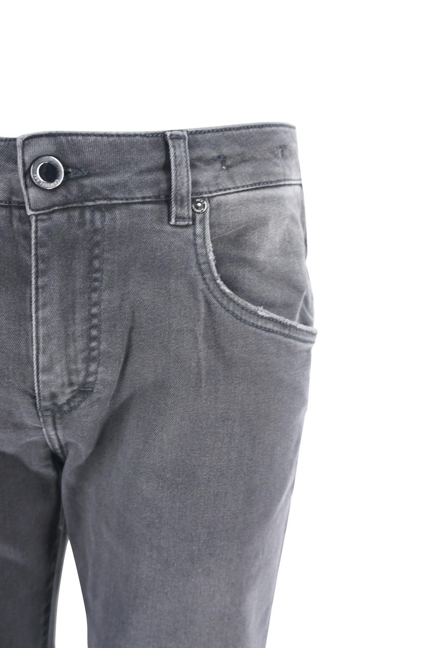 Jeans Grigio Slim / Jeans - Ideal Moda