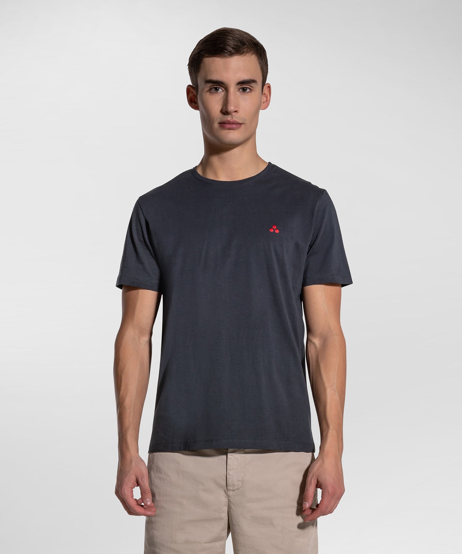 T-Shirt con Stampa / Blu - Ideal Moda