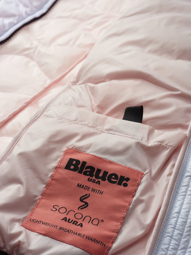 Giubbino da Donna a Onde Blauer / Bianco - Ideal Moda