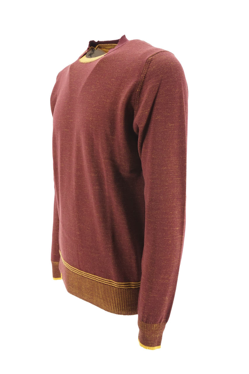 Maglia Bob Girocollo / Bordeaux - Ideal Moda