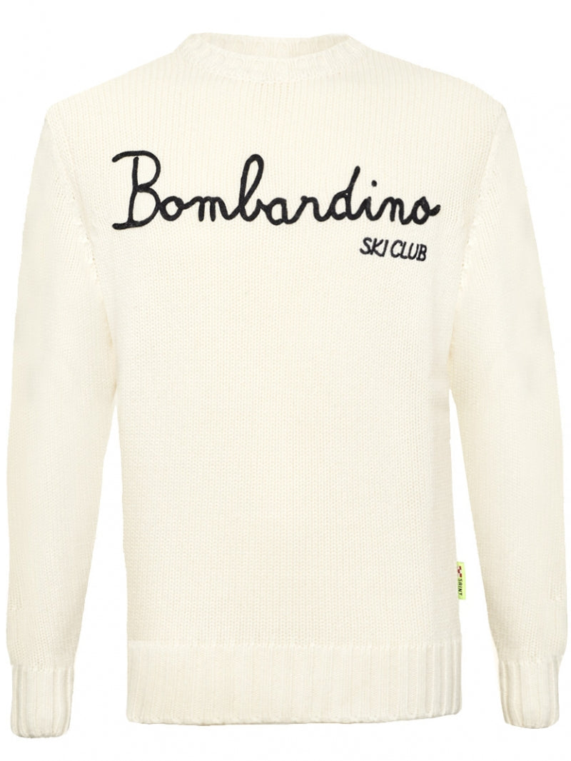 Saint Barth Crew Neck Sweater White