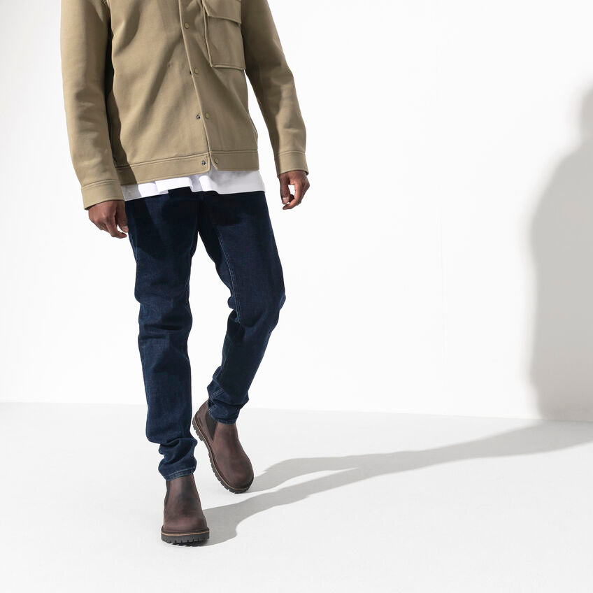 Stivaletto in Pelle Samosciata Birkenstock / Marrone - Ideal Moda