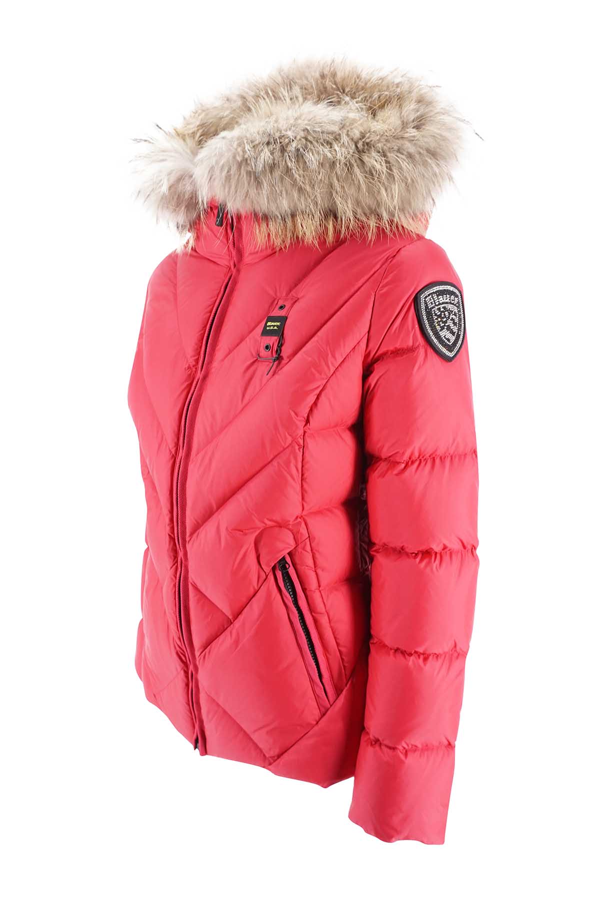 Piumino Blauer con Cappuccio / Rosa - Ideal Moda