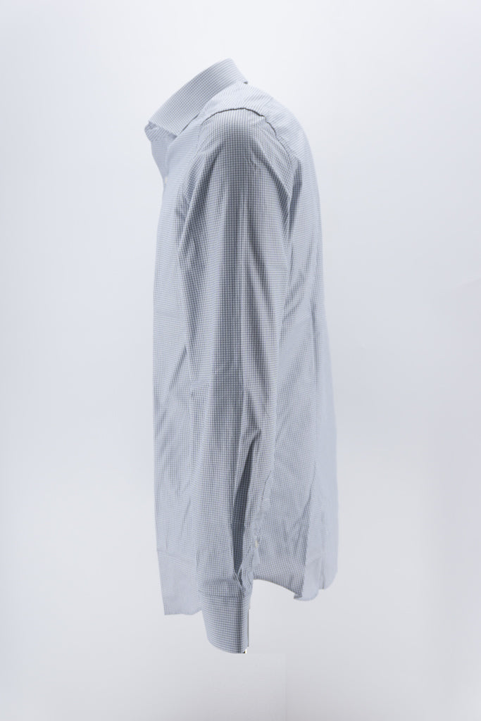 Camicia in Cotone a Fantasia / Bianco - Ideal Moda