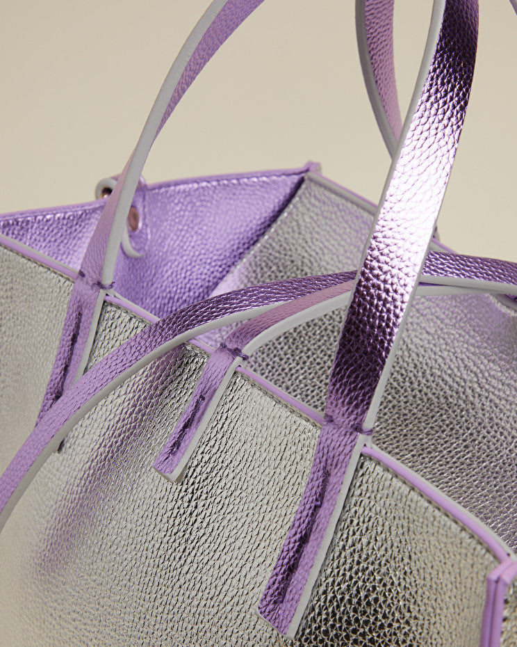 Borsa Felicia Medium Manila Grace / Argento - Ideal Moda