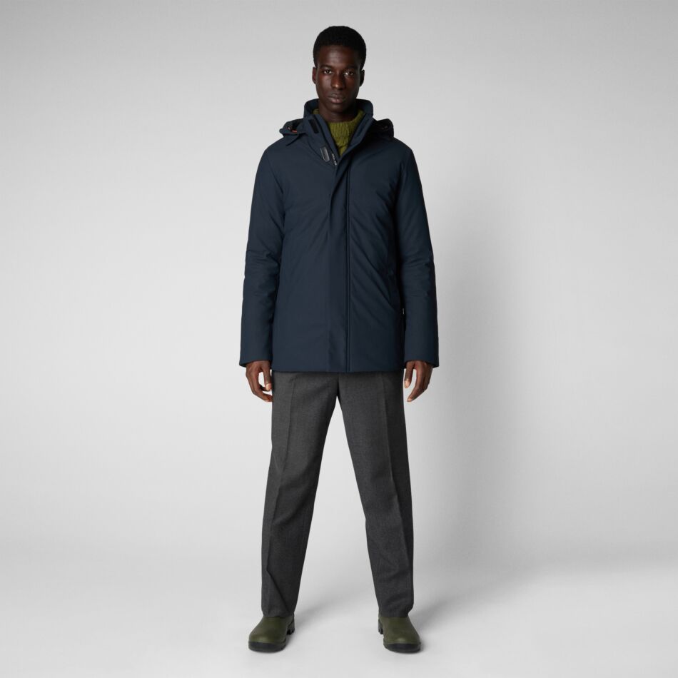 Giubbino in Tessuto Stretch Save The Duck / Blu - Ideal Moda