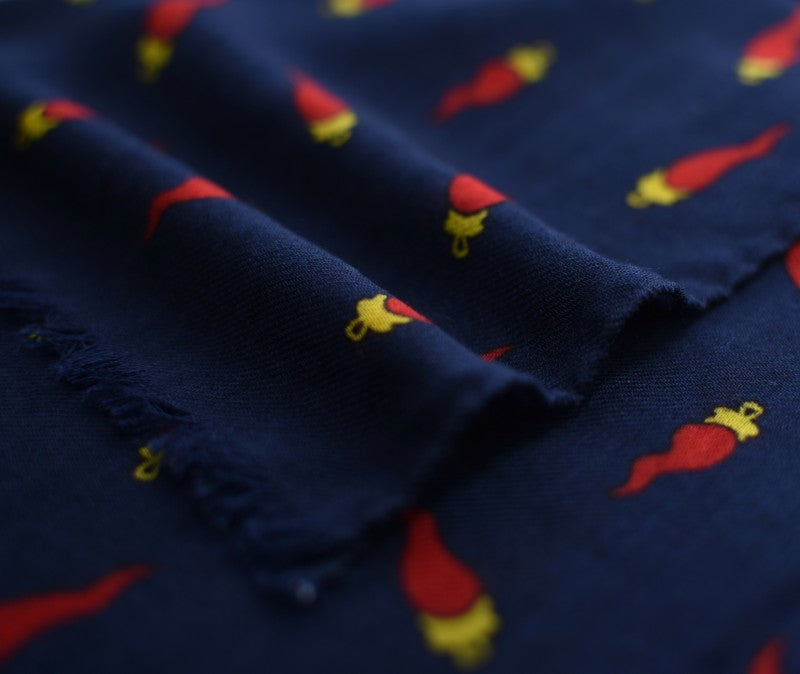 Sciarpa Fefè in Lana / Blu - Ideal Moda