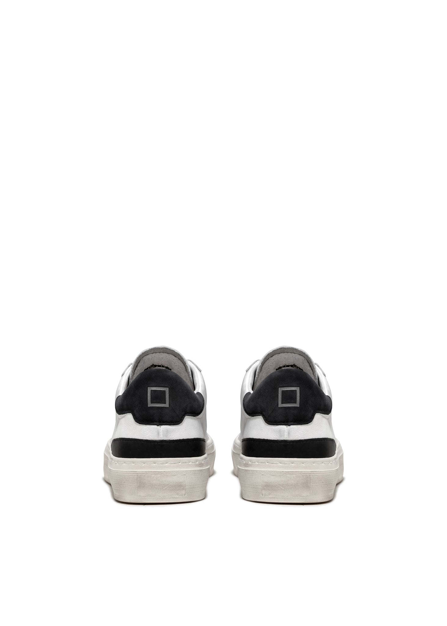Sneaker in Pelle DATE / Bianco - Ideal Moda
