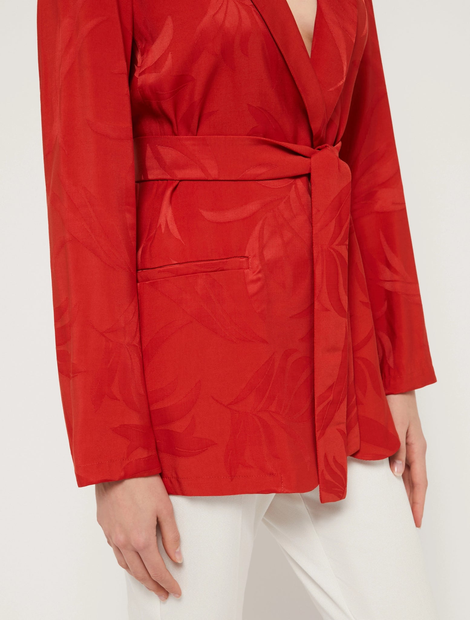 Giacca in Viscosa PennyBlack / Rosso - Ideal Moda