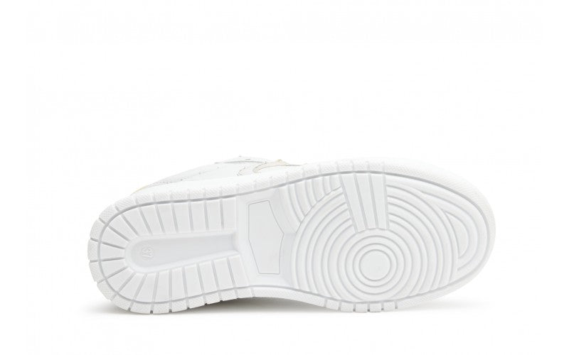 Sneaker in Pelle Cromier / Bianco - Ideal Moda