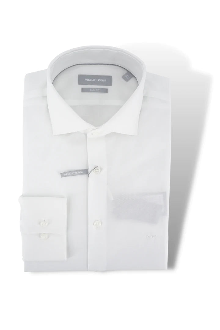Camicia Michael Kors Slim Fit / Bianco - Ideal Moda