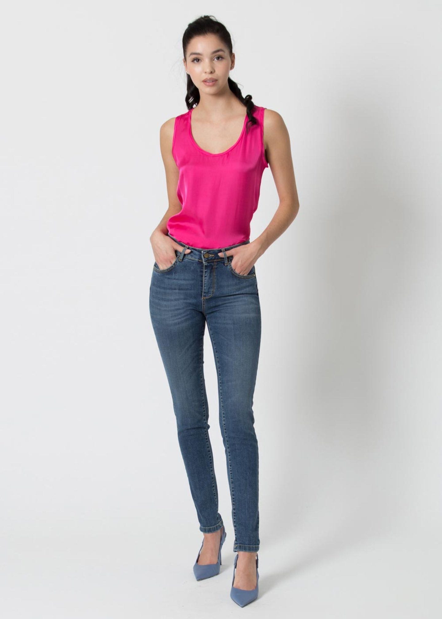 Jeans Kocca Skinny Fit / Jeans - Ideal Moda